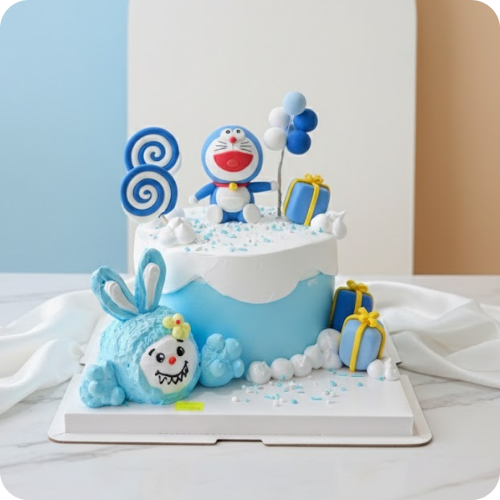 MẪU BÁNH KEM DOREMON CHO BÉ