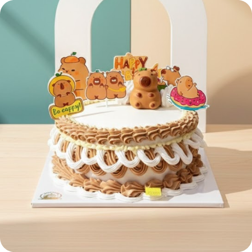 MẪU BÁNH KEM CAPYBARA