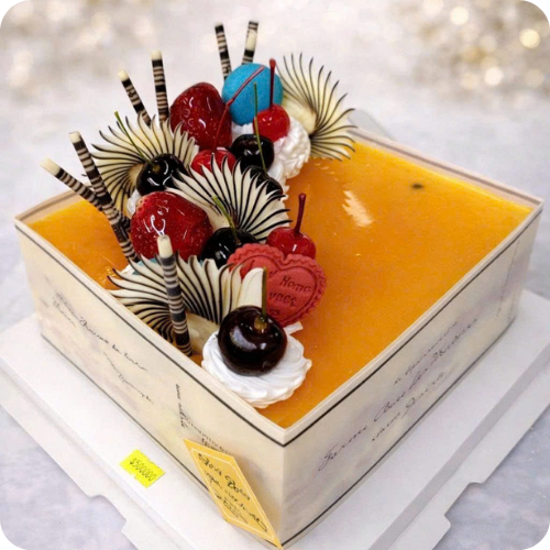 BÁNH KEM TIRAMISU MẪU VUÔNG